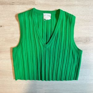 Like Green Sweater Vest